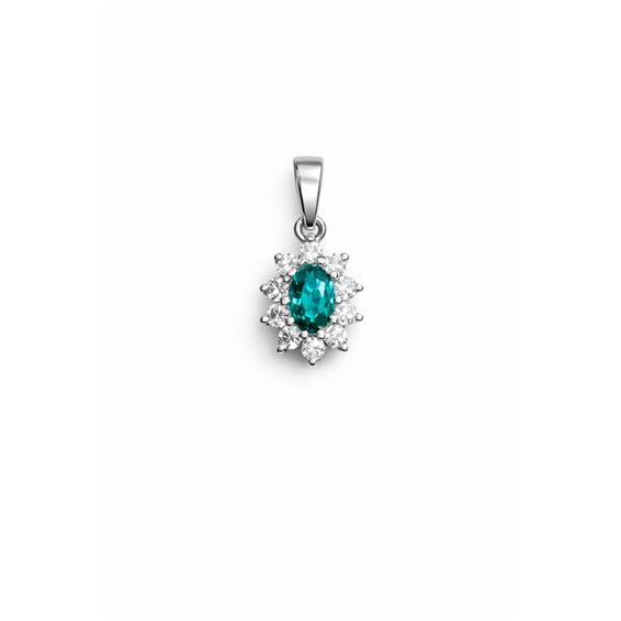 Charm Idee Preziose dal 1987 Dame in Weißgold Zircone IP.CHK18B/102 - IP.CHK18B/102